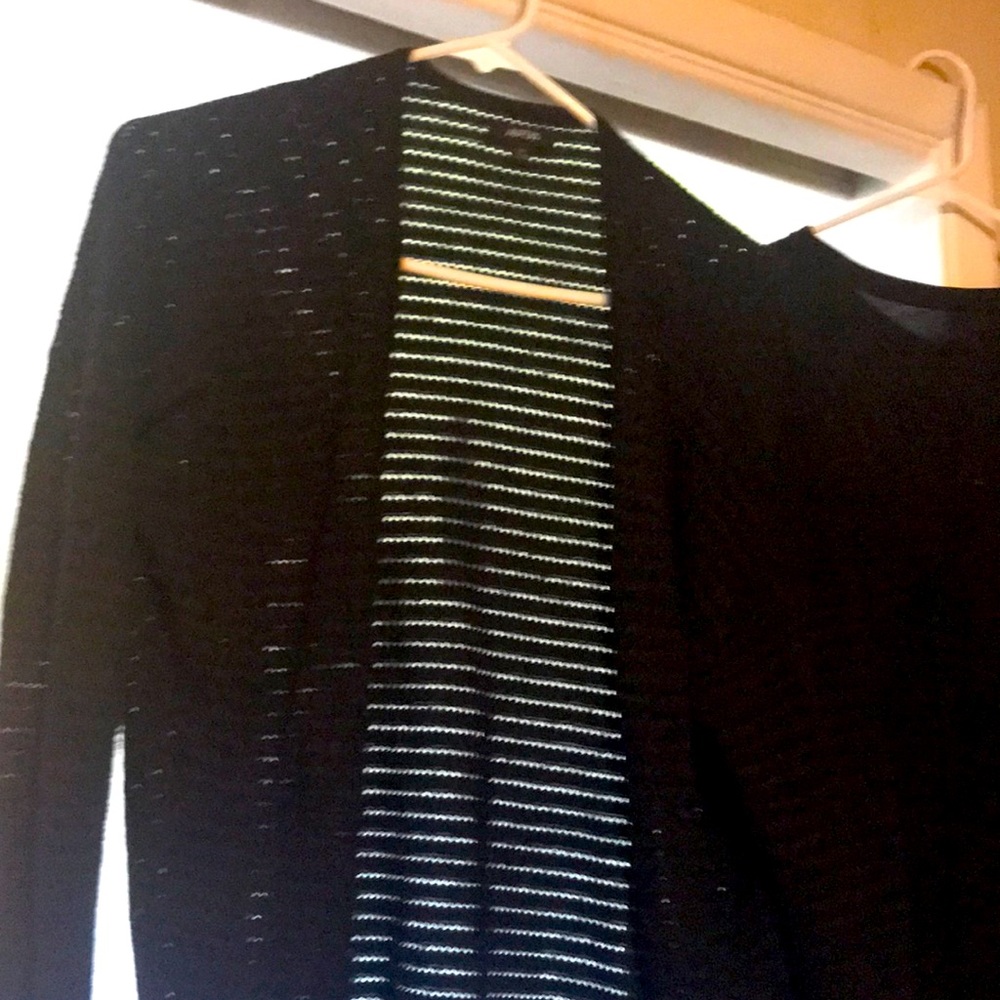 Apt 9 black open front sweater from kohl’s